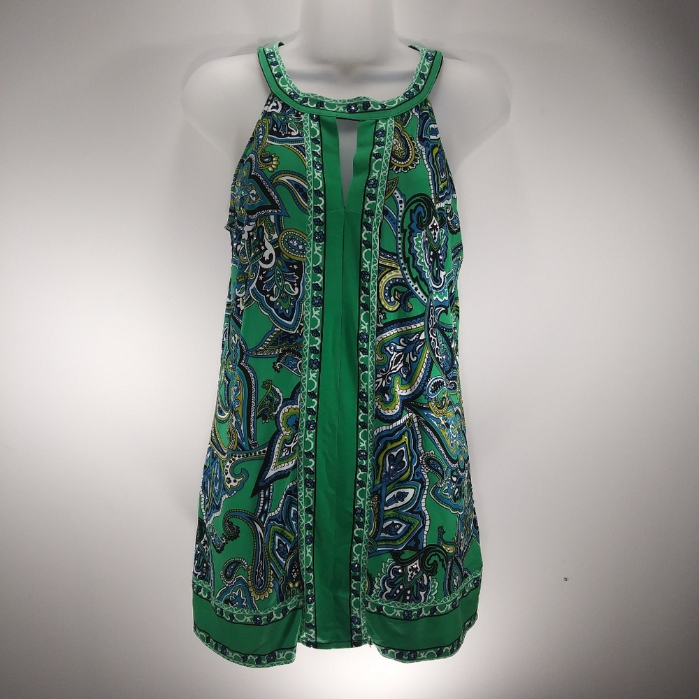 Women's INC Sleeveless Top Green Medium